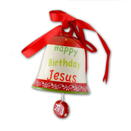 Happy Birthday Jesus Ornament