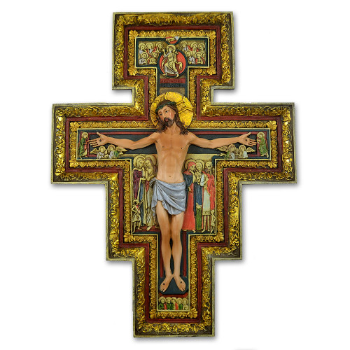 cross San Damiano Cross 18In | St. Patrick's Guild