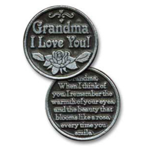 Pocket Token Grandma I Love You