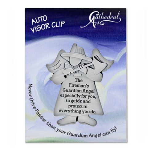 Police Guardian Angel Visor Clip KVC618 NEW Carded 