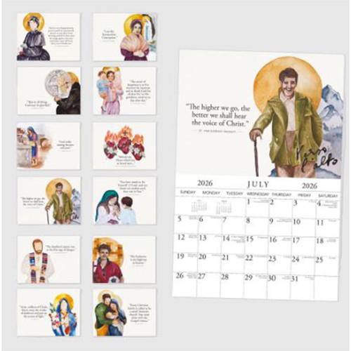 Inside look at the 2026 Altar + Home Wall Calendar