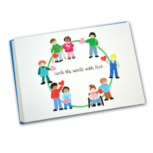 Circle the World With Love Notecards