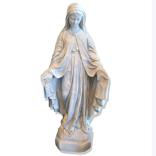 32" Our Lady of Grace Outdoor Garden Statue