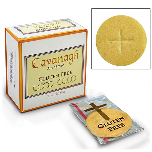 1-3/8" Gluten Free Altar Breads from Cavanagh Box of 25