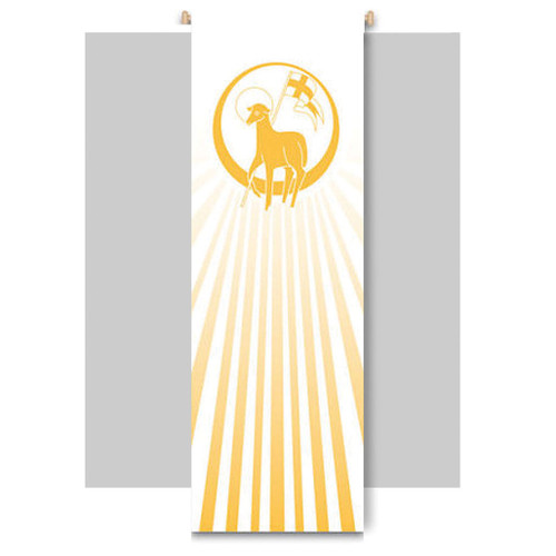 Slabbinck Lamb of God Church Banner 9x3