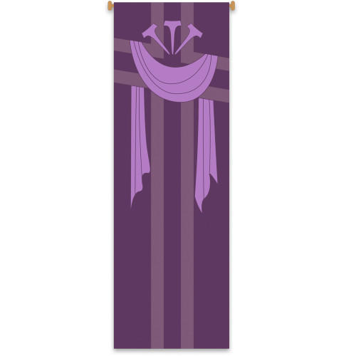 7118 Lenten Printed  Banner