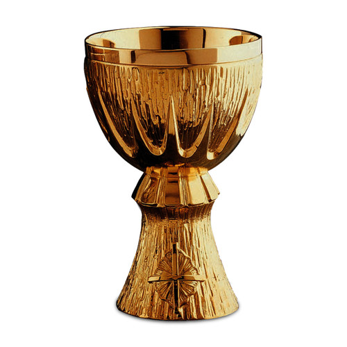 AS 5020 Textured Gold Plate Chalice