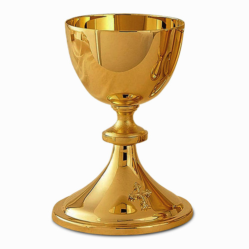 A-165G 14Kt Gold Plate Chalice