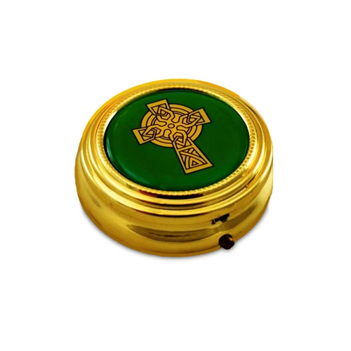 Pyx With Celtic Cross 5-8 Hosts
