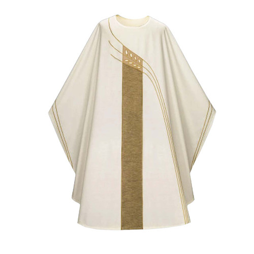 5121 White Chasuble in Brugia