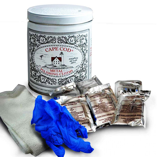 Cape Cod Polish 8828 Metal Polishing Cloth Kit