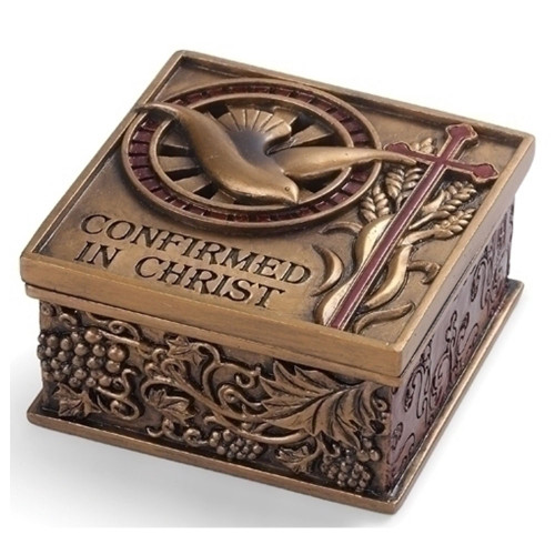 Confirmed In Christ Keepsake Box 2.75IN