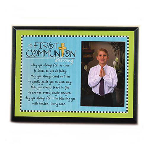 First Communion Blessing Photo Frame
