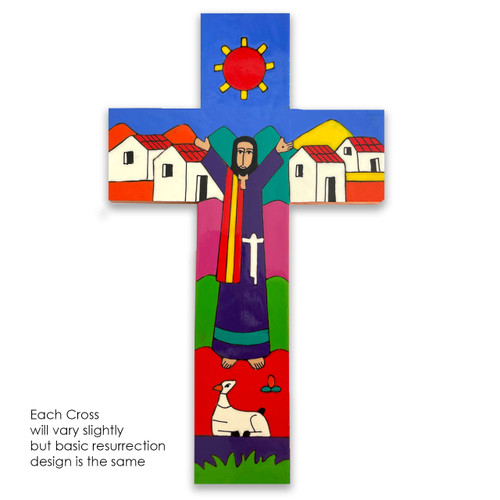 12 inch Resurrection Cross
