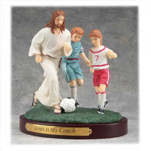 Jesus Sports Figurine Soccer