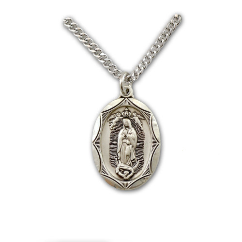 14K Tri Tone Gold Our Lady of Guadalupe Pendant | Zales