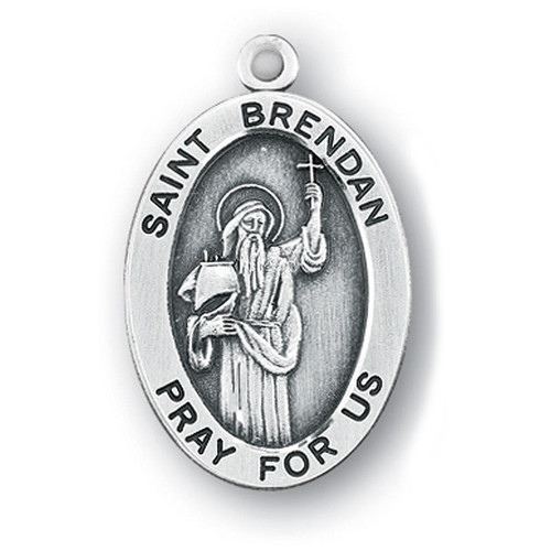 St Brendan Necklace 4 Way Medal St 