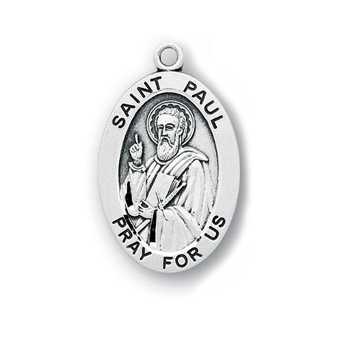 Large St. Paul Medal Necklace