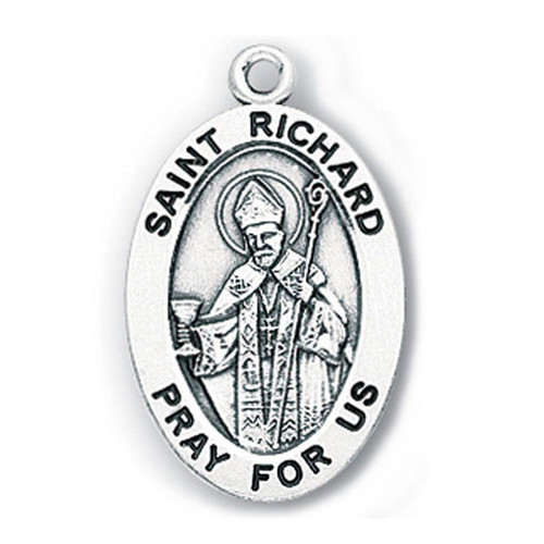 Small St. Richard Medal Necklace