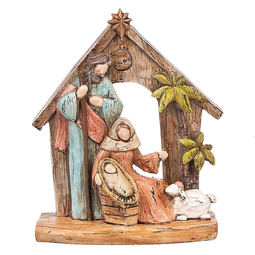 Holy Family Figurine Display