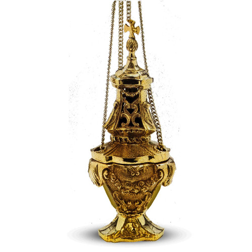 NC908 Brass Censer and Boat