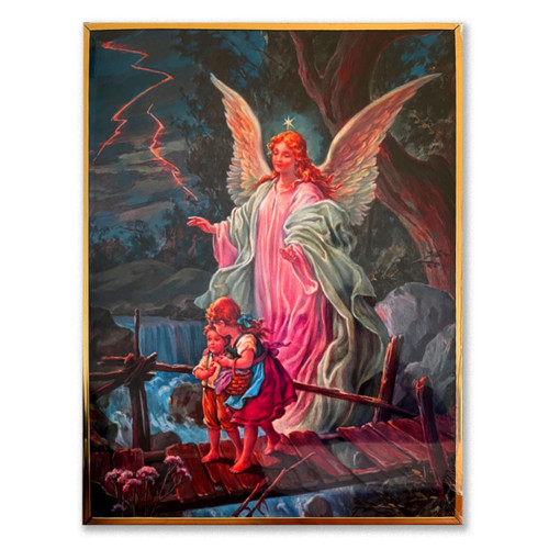 Guardian Angel Framed Print 11x14 | St. Patrick's Guild
