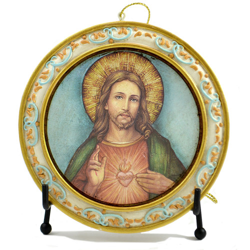 Sacred Heart of Jesus Plaque