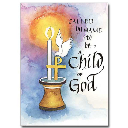 Child of God Baptismal Card