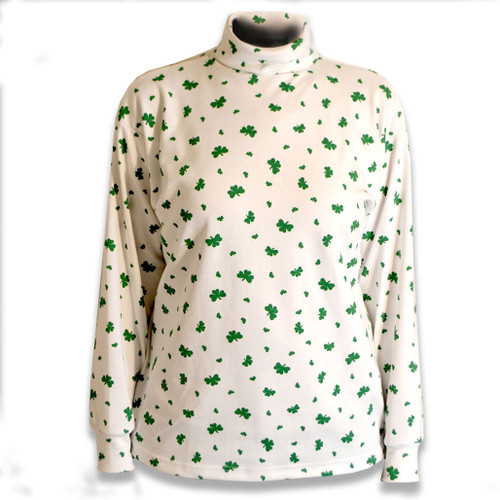 Women's Shamrock Turtleneck