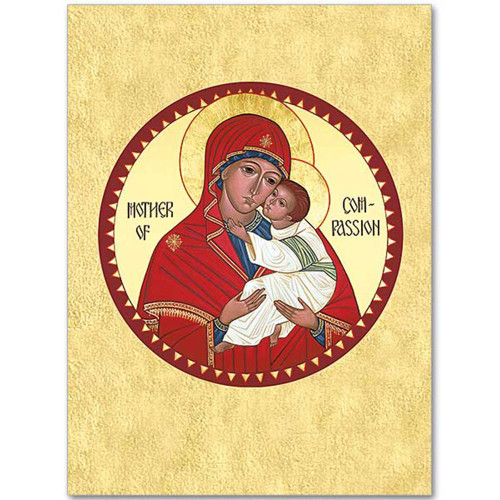 Mother of Compassion Icon Card