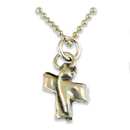 Sacraments Confirmation Cross Pewter