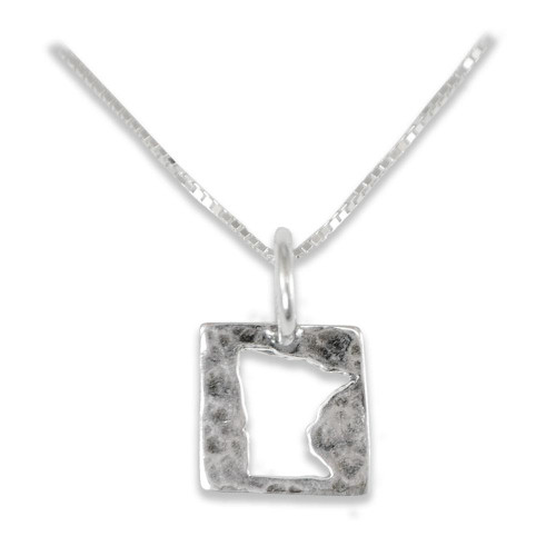 MN Nice Cutout Sterling Necklace