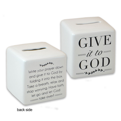 Give It To God Ceramic Box