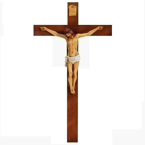 Fontanini Woodtone Crucifix 40IN Fontanini Woodtone Crucifix 40IN