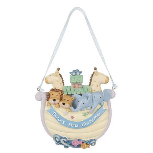 Baby's 1st Christmas Noah's Ark Ornament