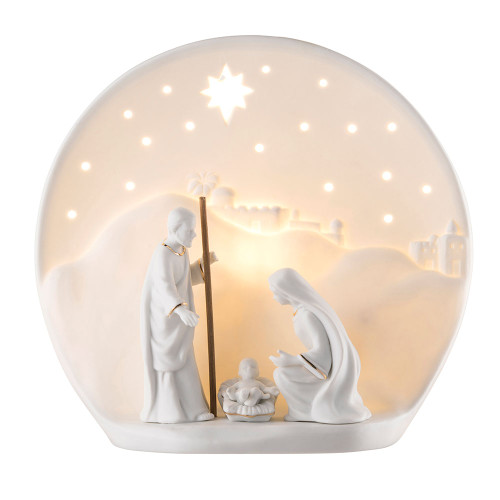 Belleek Nativity Luminaire