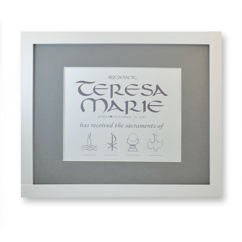 Personalized Sacramental Print