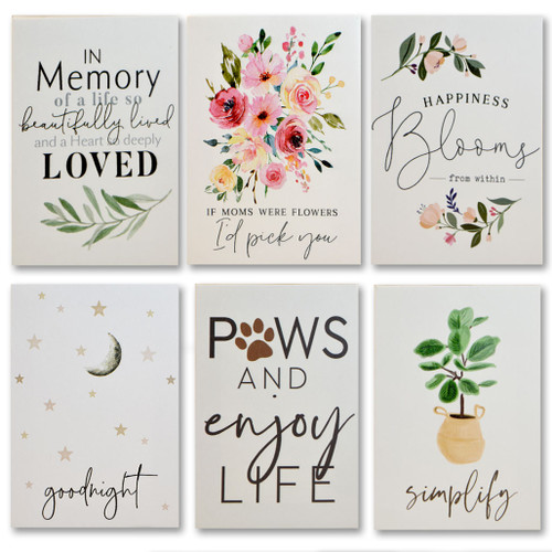 Inspirational Plaques 5x7