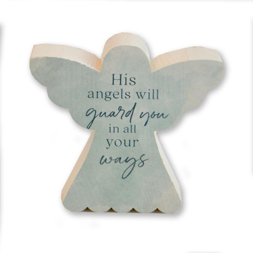 Angel Inspirational Tabletop Plaque