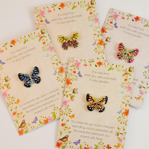 Bereavement Butterfly Pin 1IN