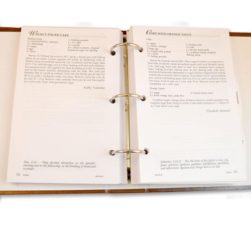 Cooking & Eating with Fr. Damien & Friends Vol. 3 Desserts interior pages