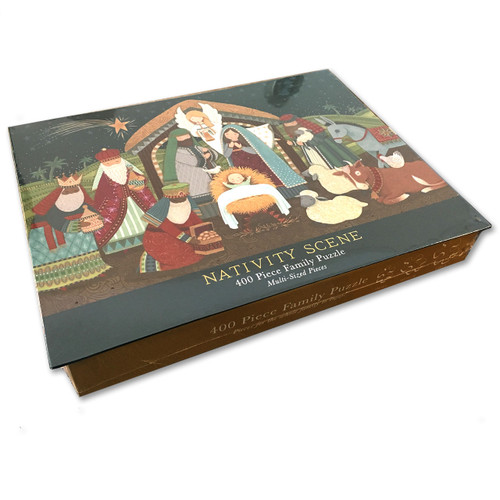 400 Pc Nativity Family Puzzle 400 Pc Nativity Family Puzzle
