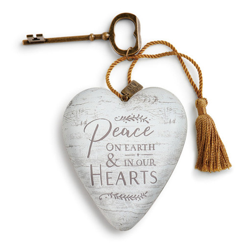 Peace On Earth Art Heart