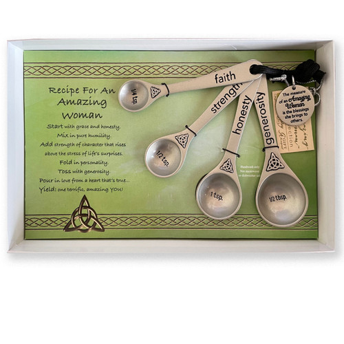 Amazing Woman Irish Measuring Spoons Amazing Woman Irish Measuring Spoons