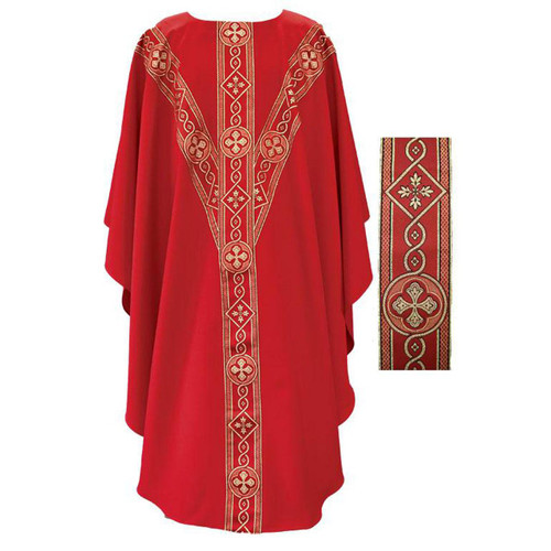 2144R Chasuble Red