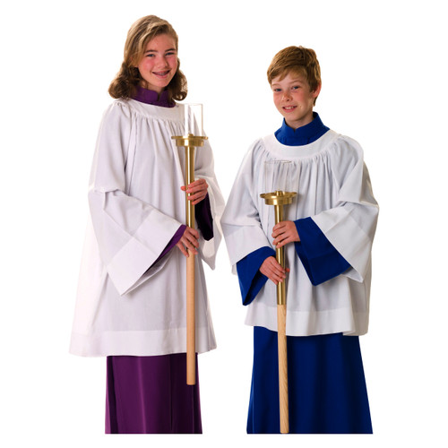 414-61 Surplice in White Terlenka