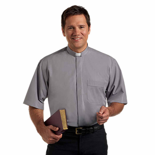 SM-110 Grey Tab SS Shirt