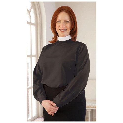 3201 Shell  Clergy Neckband