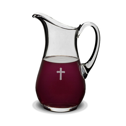 9140  50oz Glass Flagon from Alviti