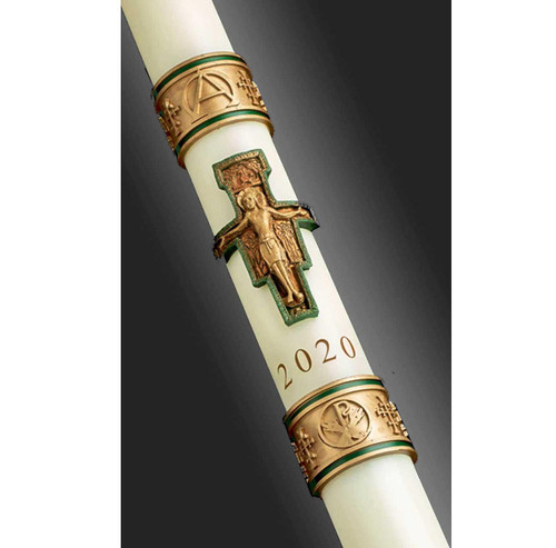Cross of St. Francis Paschal Candle
